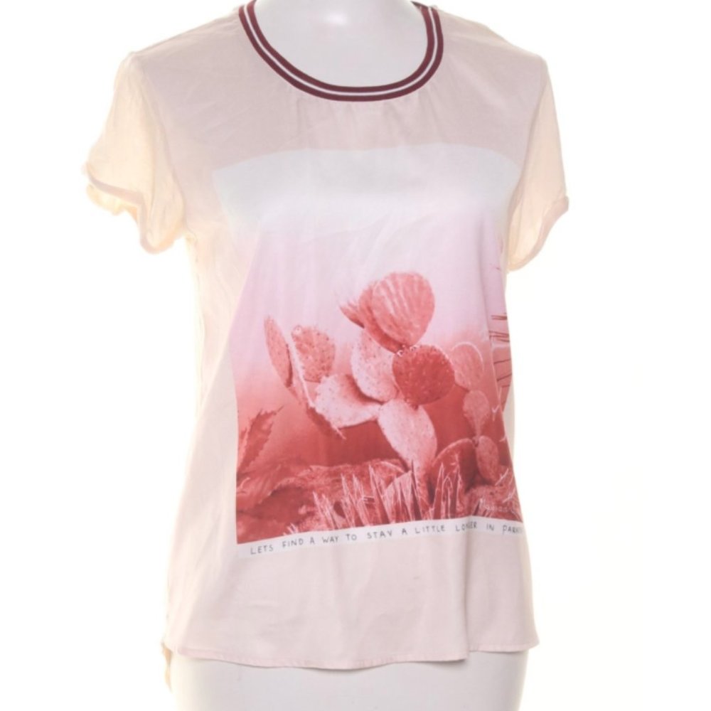 Maison Scotch Miami Deco T-top, Petite EUC.